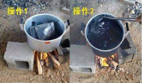 土工膜胶粘法